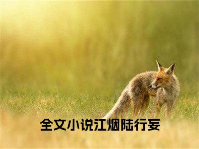 江烟陆行妄什么小说 江烟陆行妄全文免费阅读在线阅读