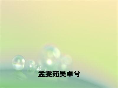 孟雯茹吴卓兮（孟雯茹吴卓兮）小说全文免费阅读无弹窗大结局_（孟雯茹吴卓兮免费阅读）孟雯茹吴卓兮最新章节列表笔趣阁